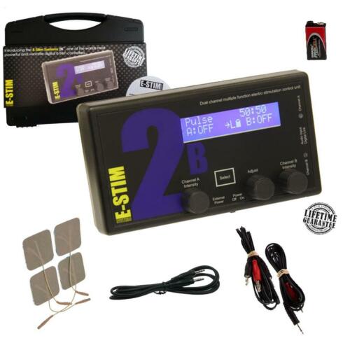 E-Stim 2B / 2B PROPACK Digital Estim 17 Modes 2 O/P Optional+PSU+Remote PC-Link  | eBay