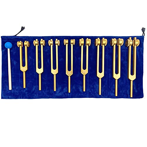 Tuning Fork for Healing Chakra Set