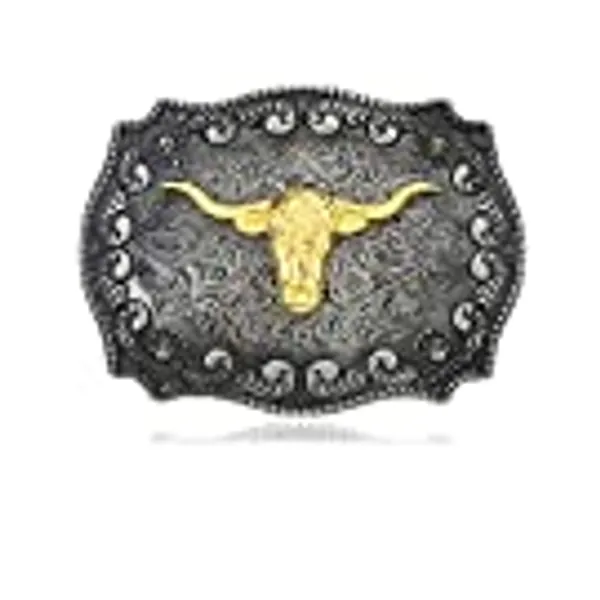 Fashion Vintage Celtic Knot Belt Buckle Men's Simple Cowboy Belt Buckle