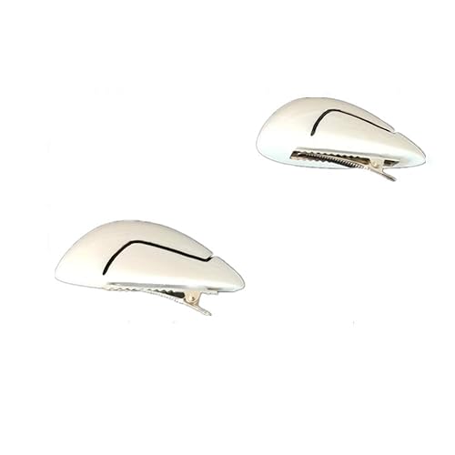 Anime Hair Clips Asuka Langley Soryu Ayanami Rei Cosplay Headwear Hairpins Accessories - White