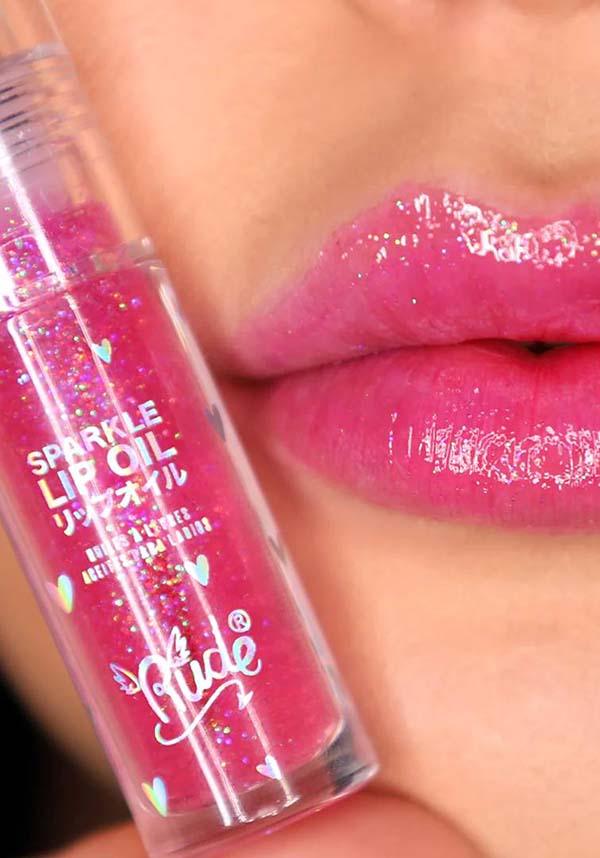 Manga [Strawberry] | SPARKLE LIP OIL