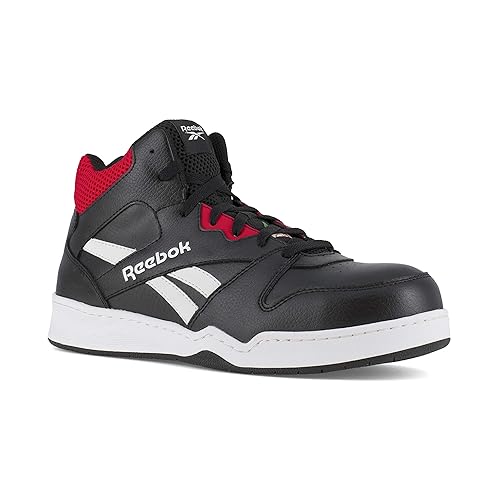 Reebok Men's Bb4500 Work & Safety - 16 - Black/Red
