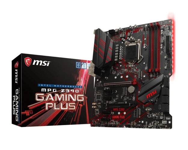 MSI MPG Z390 Gaming Plus LGA1151 ATX Z390 Gaming Motherboard