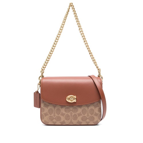 Leather Shoulder Bags - OS