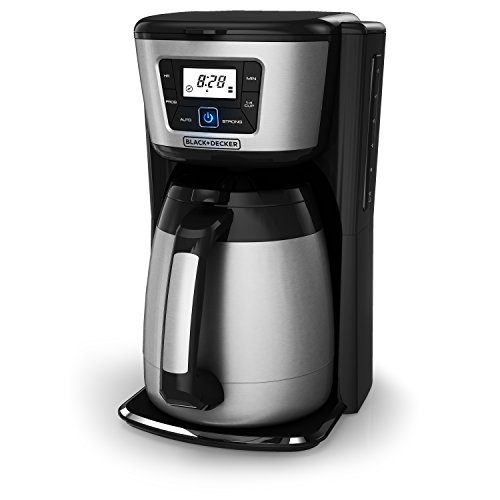BLACK+DECKER CM2035B Coffee Maker | 12-Cup | Digital Controls, EvenStream Showerhead, Thermal Carafe, Easy Cleaning - Coffee Maker