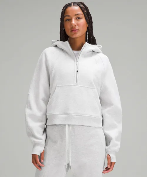 Scuba Oversized Half-Zip Hoodie