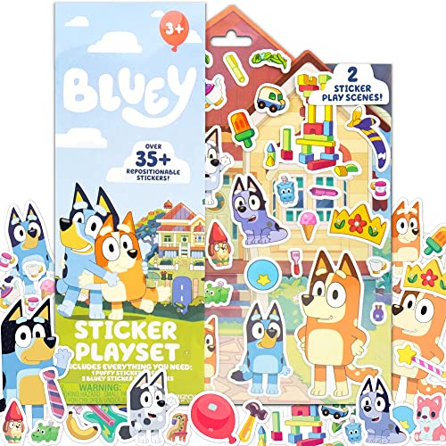 Bluey Sticker Playset X3