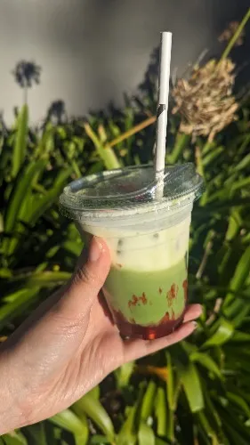 Daily strawberry matcha