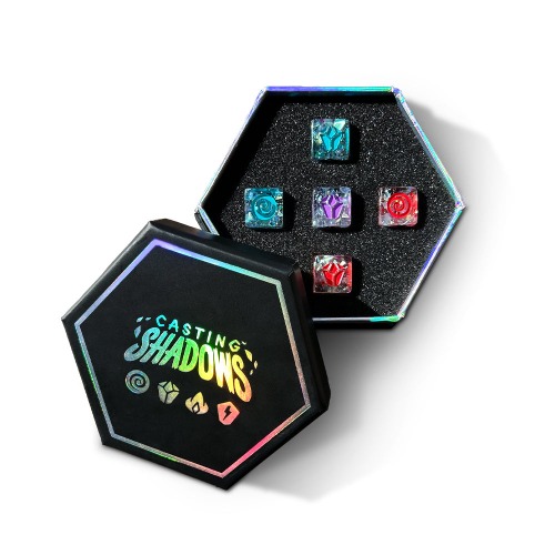 Casting Shadows: Sparkle Core Resource Dice Set | Dice Set
