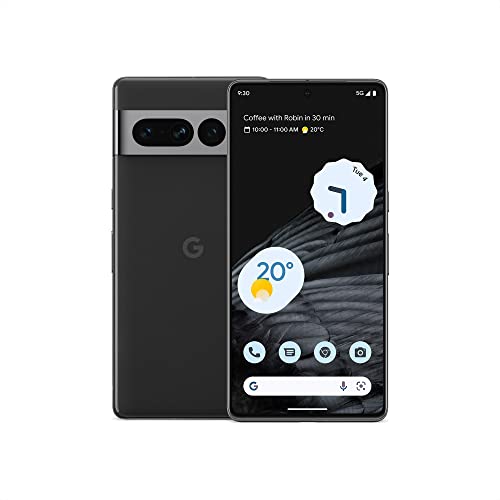 Google Pixel 7 Pro – Unlocked Android 5G smartphone with telephoto lens, wide-angle lens and 24-hour battery – 128GB – Obsidian - Obsidian - 128GB - Pixel 7 Pro