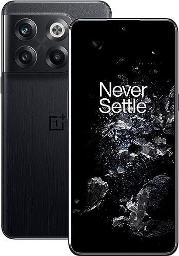 OnePlus 10T 5G (UK) 8GB RAM 128GB Storage SIM-Free Smartphone with 150W SUPERVOOC and 50MP Triple Camera System - 2 Year Manufacturer Warranty - Moonstone Black - 10T - Moonstone Black - 128 GB