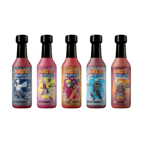 Naruto Hot Sauce 5-Pack : Series 1 | Default Title