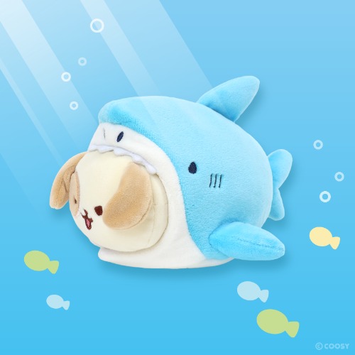 Shark Puppiroll Small Outfitz Plush | Default Title