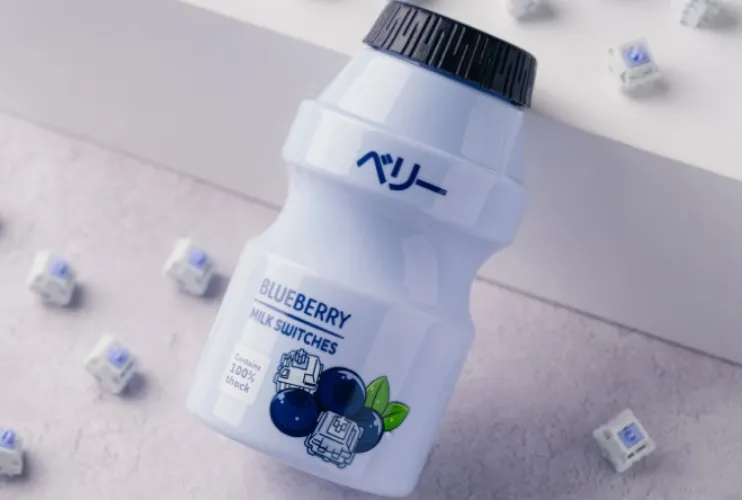 Blueberry Milk Linear Switches