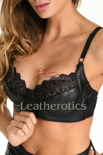 Custom Made Leather Bra