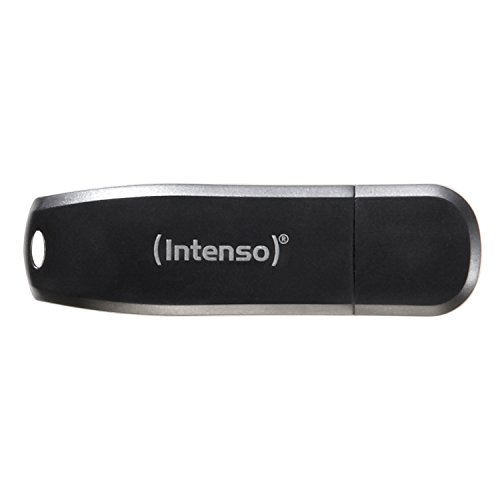 Intenso Speed Line, 128GB Speicherstick, USB-Stick 3.2 Gen 1x1, schwarz - 128 GB , 1er Pack