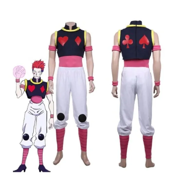 Cosplay Hunter X Hunter Hisoka Anime Costume