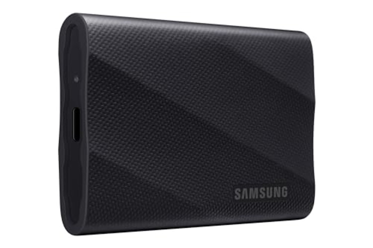SAMSUNG T9 Portable SSD 4TB, USB 3.2 Gen 2x2 External Solid State Drive, Seq. Read Speeds Up to 2,000MB/s for Gaming, Students and Professionals,MU-PG4T0B/AM, Black (Pack of 1) - 4TB