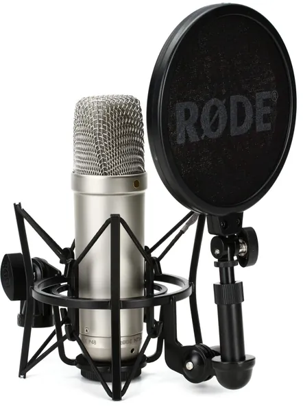 Rode NT1-A Large-Diaphragm Condenser Microphone - Silver