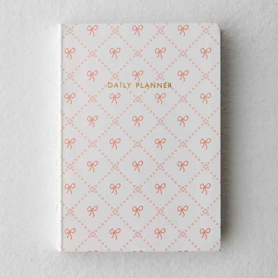 Ohh Deer Patterned Daily Planner