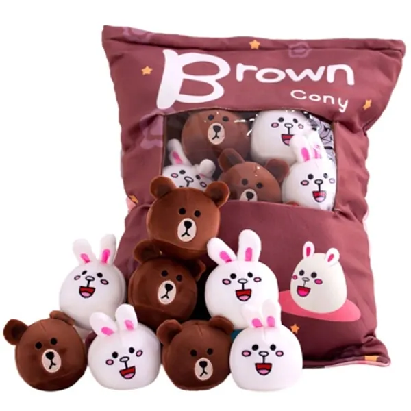 Mignon Snack Oreiller Animaux En Peluche Jouets Pudding Décoratif Amovible Kitty Chat Poupées Creative Jouet Cadeaux pour Ados Filles Enfants