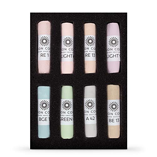 Unison Soft Pastels : Set of 8 Light