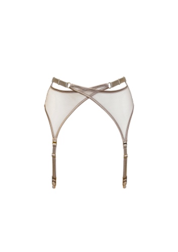 Signature Mesh-Wickel-Strapsgürtel  | Caramel / M | 3