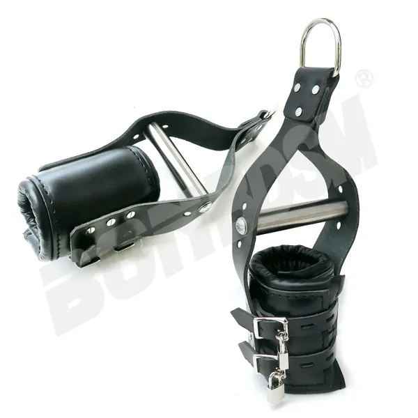 Padded Suspension Wrist Cuffs , Hanging Bondage bdsm fetish restraints, Mature