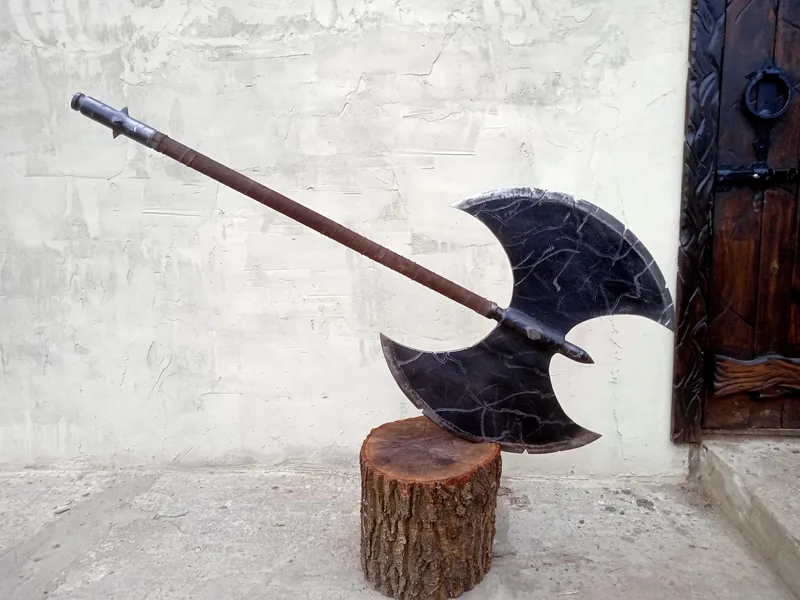 Double-sided War Axe
