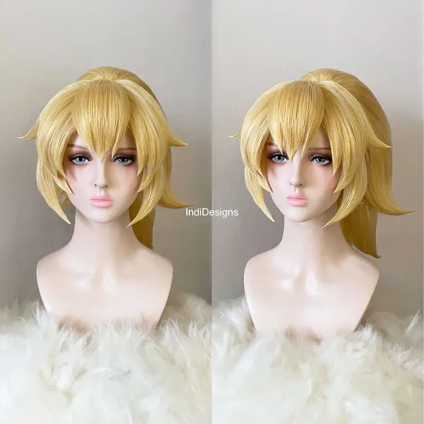 Bowsette Cosplay Wig