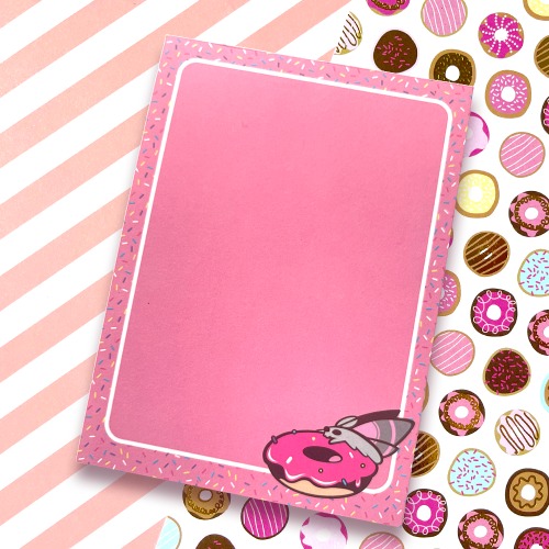 Donut Moth Notepad