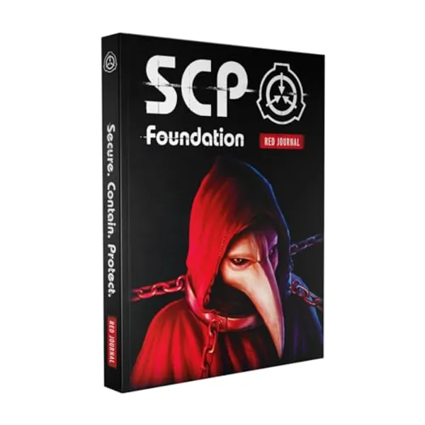 SCP Foundation Artbook | Paperback Edition | Red Journal