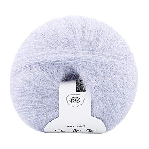 Yosoo Mohair Wool Ball, Soft Mohair Knitting Wool Yarn DIY Shawl Scarf Crochet Thread Supplies - 1