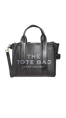 Marc Jacobs Damen The Leather Mini-Tragetasche, Schwarz, Einheitsgröße