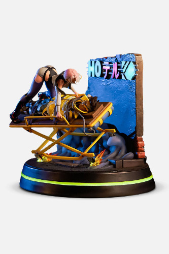 CYBERPUNK EDGERUNNERS LUCY AND DAVID RUNAWAY DIORAMA | Default Title