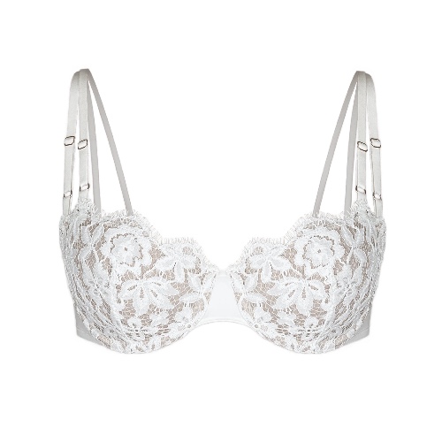 Frisson Balconette Bra Crystal - 38DD/E / Crystal