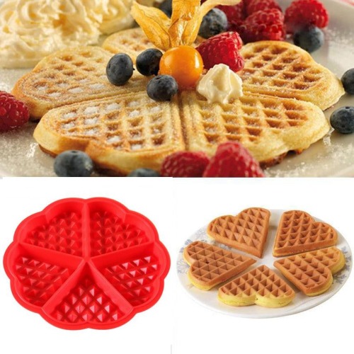 Wholesale Mini Round Waffles Pancake Baking Mold 20 Units
