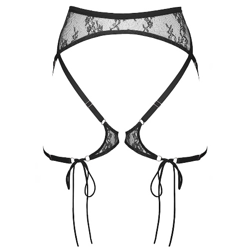 Moonstruck Lace Harness Black