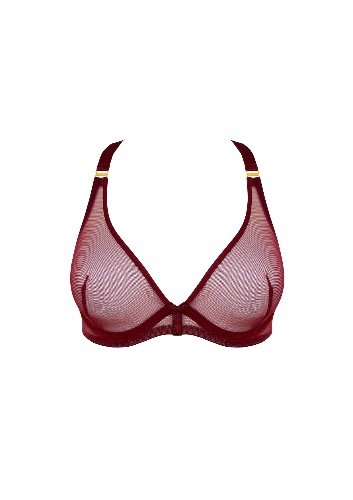 Syra Plunge Wire Bra | Morello / M | 3