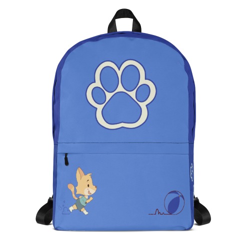 Puppy Time Diaper Bagpack (Blue) | Default Title
