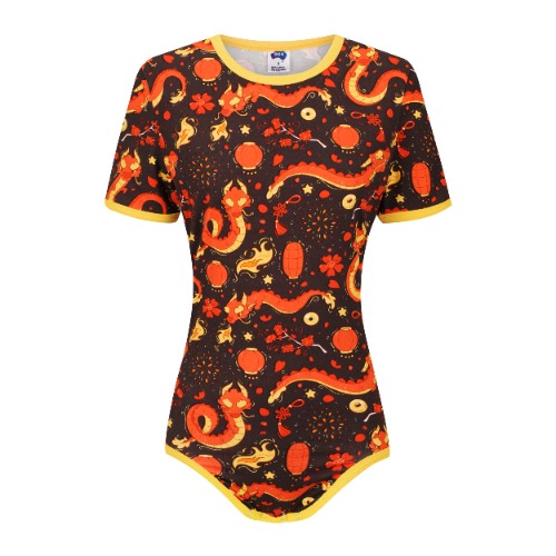 Year of the Dragon Onesie | M