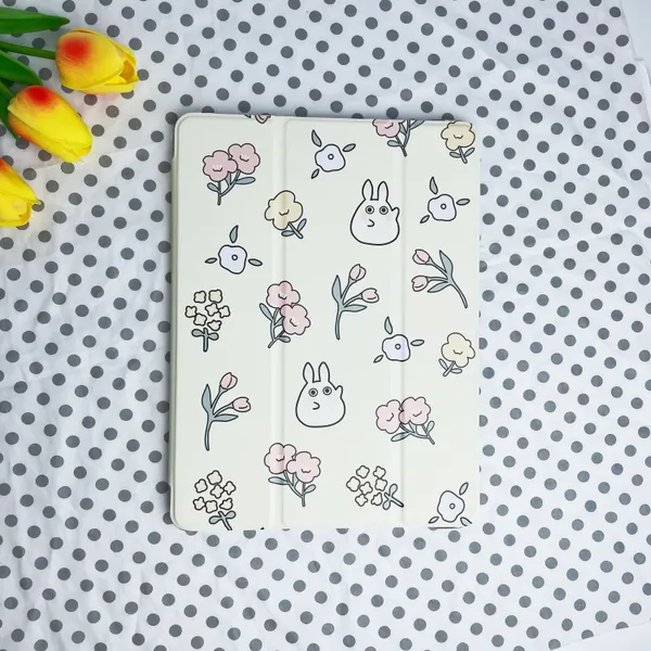 Cat iPad Air Case, Kawaii iPad Pro Case, Case With Holder, iPad Air 4 Case, iPad Pro 2018 2020 2021 Cover, iPad 9.7"/ 10.2"/ 10.9"/ 11inch