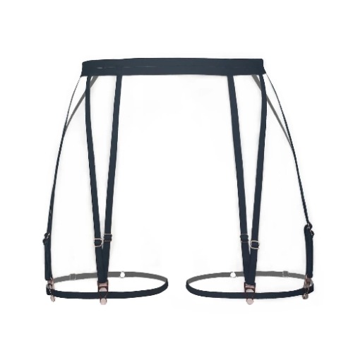 Frisson Garters Black - XS/S / Black