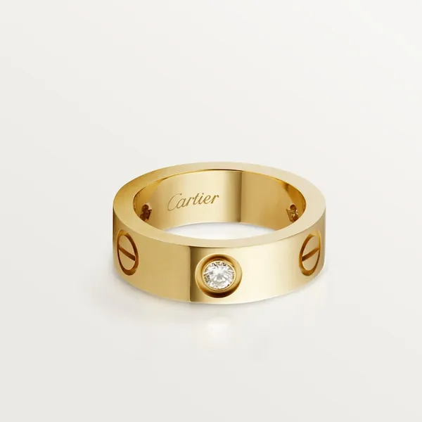 #LOVE# ring, 3 diamonds