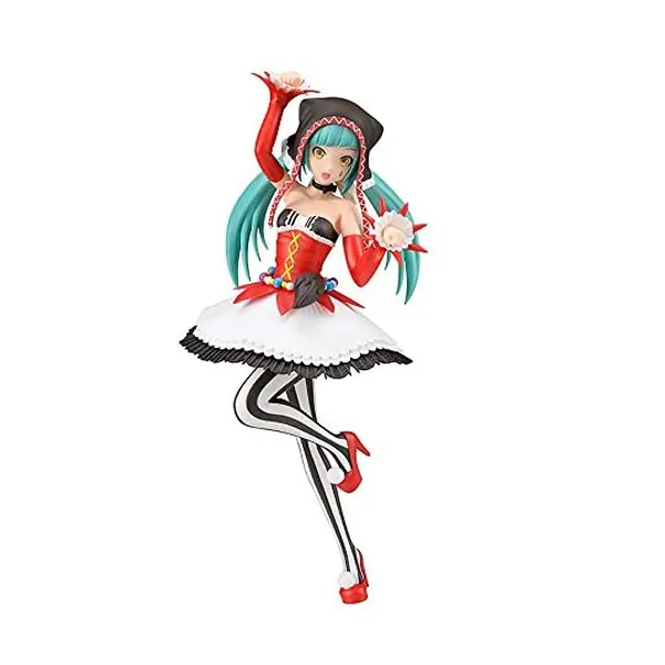 
                            Sega Project Diva Arcade Future Tone Hatsune Miku Super Premium Action Figure Pierretta, 9"
                        