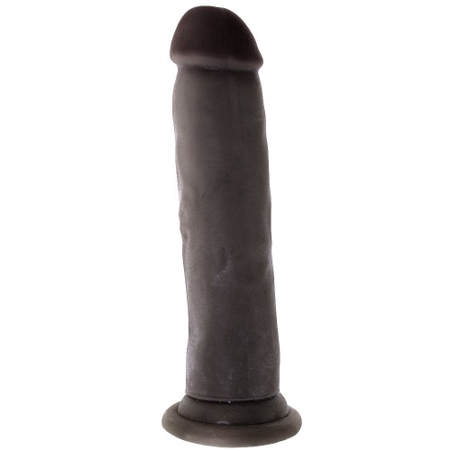 Dr. Skin Plus 9 Inch Thick Posable Dildo in Black | Regular