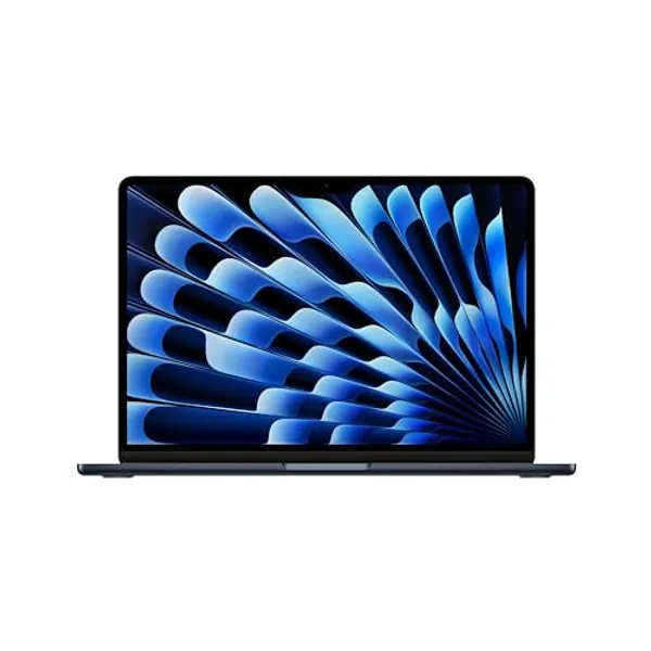 Apple 2024 MacBook Air 13-inch Laptop with M3 chip: 13.6-inch Liquid Retina Display, 16GB Unified Memory, 512GB SSD Storage, Backlit Keyboard, Touch ID; Midnight