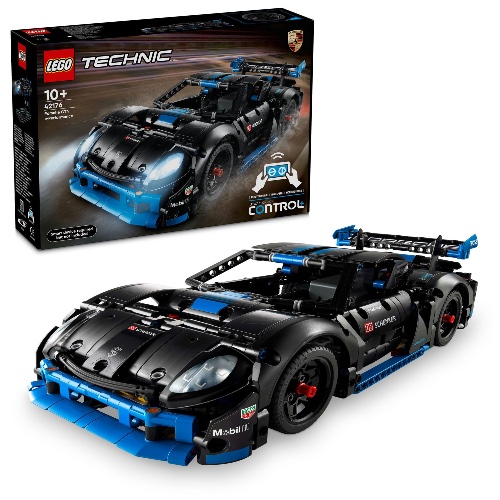 LEGO Technic Porsche GT4 e-Performance Race Car Toy for 10 Plus Year Old Boys & Girls, Model Car Kit with Remote Control Features, Kids' Toy Building Set, Introduction to Engineering and STEM 42176