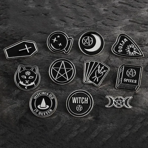 Rituals dark witchy pins