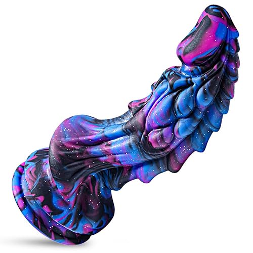 8.6 Inch Realistic Dildo, Big Anal Dildo, Thick Powerful Suction Cup, Hands-Free Play, XL Monster Silicone Anal Plug, Prostate Massager, Vagina-Anal Play for Women, Dragon Sex Toys for Adult - MAGIC